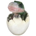 thumbnail image 3 of Design Toscano QM2728000 Baby Tyrannosaurus Rex Dino Egg Statue,Full Color, 3 of 5