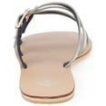 thumbnail image 4 of Gallery Seven Tri-Strap Slide Sandals for Women, 4 of 7