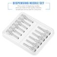 thumbnail image 2 of KAKOWELY 12Pcs Stainless Steel Unbending Dispensing Needles Accuracy Precision Blunt Tips,0.98X"X0.2"X0.1", 2 of 5