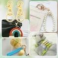 thumbnail image 6 of l 10pcs Swivel Snap Hooks with Key Rings 2.6'' Golden Trigger Snaps Hooks Iron Lobster Claw Clasps Swivel Lanyards Snap Hooks Metal Keychain Clip Hooks for Keychain Bags Pendant Dog Leash, 6 of 6