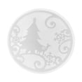 thumbnail image 4 of yuksok Christmas Coasters Crafts Cup Pad Base Resin Making Cup Mat Round Silicone Model A, 4 of 9