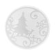 thumbnail image 5 of Posavasos Navideños De 4 Piezas, Modelo De Mantel Individual Para Mesa De Comedor, Sala De Estar, Oficina, Estilo A, 5 of 10