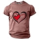 thumbnail image 2 of Camisetas de Manga Corta Casual Impresión Cuello Redondo Suéter Camiseta, Blusa de Moda de Poliéster Ligero, 2 of 4
