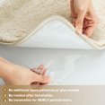 thumbnail image 3 of PURE ERA Bullnose Soft Plush Carpet Stair Tread Non-Slip Self Adhesive Skid Resistant Tape Free 9.5" x 30"x1.2" 7 Pieces Beige, 3 of 9