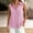 Pink, variant on GZWYHT Women's Sleeveless Button Down Shirts Wrinkle Free Solid Business Casual Blouses for Women Office Work Tops Button Up Office Clothes Green L