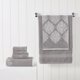 thumbnail image 2 of Modern Threads Juego de Toallas de Baño Artesia Damask de 6 Piezas, Color Gris, 2 of 5
