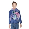 thumbnail image 2 of Stitch Hoodie with Pocket Cartoon Anime for Boys Girls Teens Gift, 2 of 6