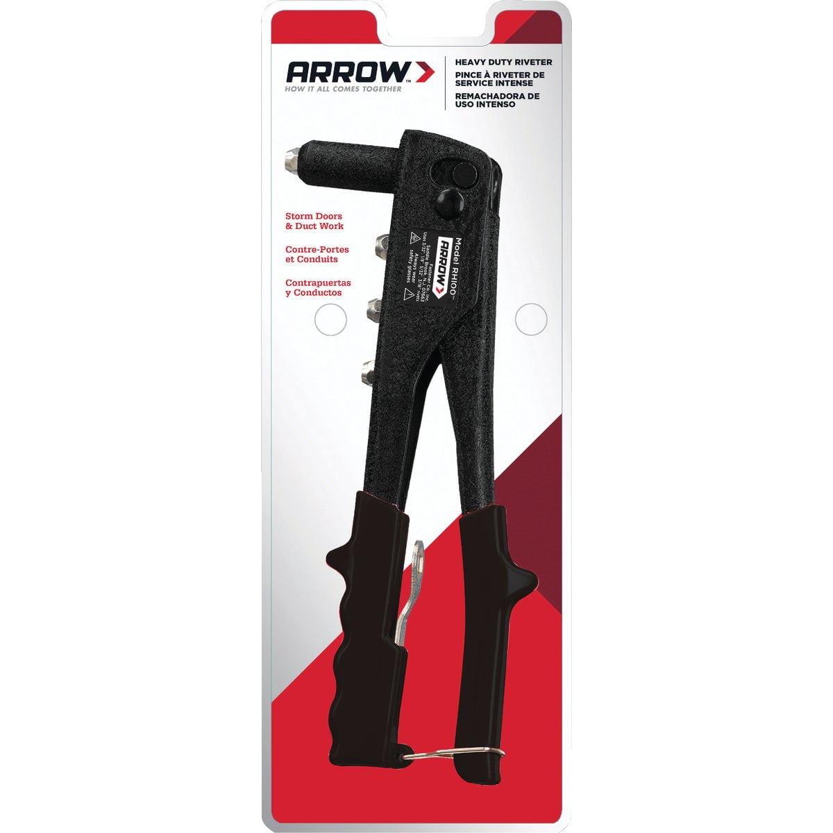 Arrow Fastener Steel Rivet Tool Black 1 pc.