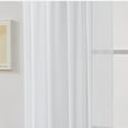 thumbnail image 6 of Dtwnek 2 Panel Set Lightweight Soft Sheer Curtains Light Filtering Window Curtain for Study Room/Living Room/Guest Room, 52"x36", 6 of 8