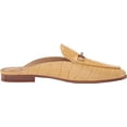 thumbnail image 6 of Sam Edelman Linnie Desert Sun Chain Embellished Slip On Almond Toe Flat Mules (Desert Sun, 11), 6 of 6