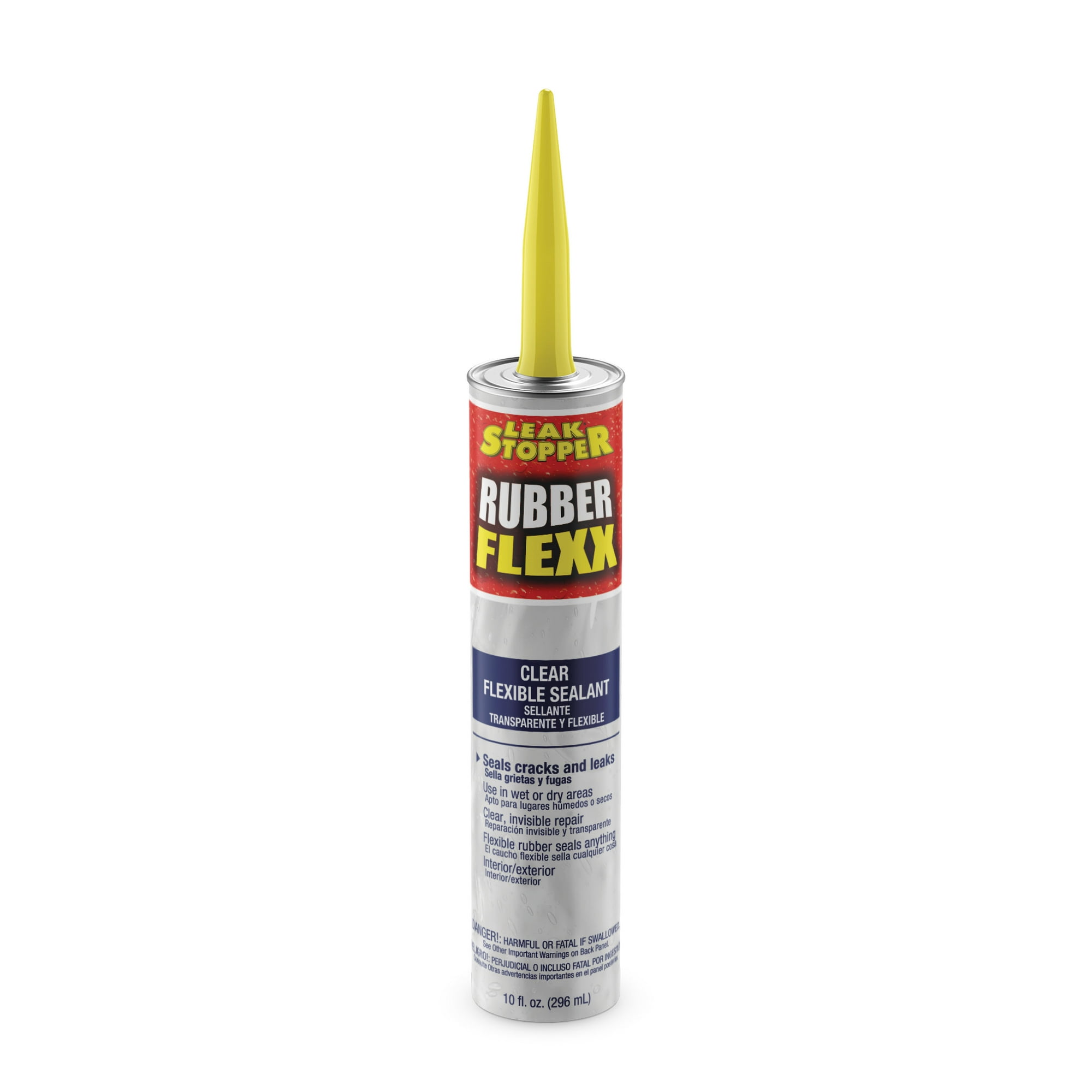 Black Jack Leak Stopper Rubber Flexx 10 oz. Clear Flexible Roof Repair Sealant