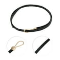 thumbnail image 4 of Unique Bargains 1 Pc Festival Wrap Belt Elegant Minimalist Thin Strap Adjustable Waist Cord for Women Black, 4 of 5
