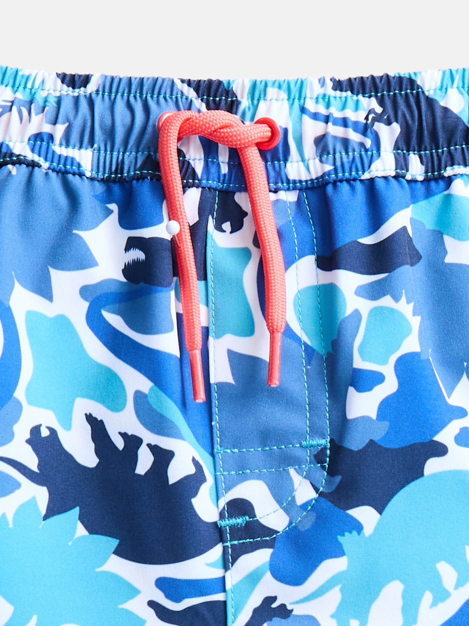 Wonder Nation Baby and Toddler Boys Printed Swim Trunks, Sizes 12M-5T