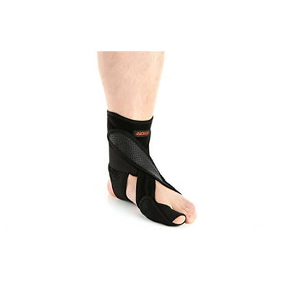 Aider Dropfoot Brace Type 1 for Stroke, Hemiplegia, Peroneal Nerve Injury, Spinal Cord Injury (Left Type1, Size up to
