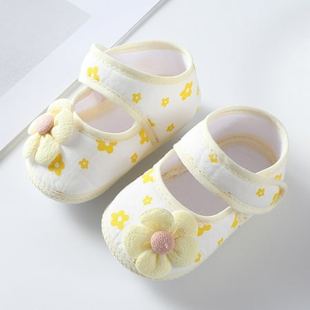 

Hunpta Toddler Shoes Baby Girls Soft Infant Toddler Walkers Shoes Colorful Flowers Princess Shoes Sandals Flat Walkers Shoes