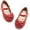 B361-glitter Red, variant on Toddler Little Girl Princess Dress Shoes-Mary Jane Flats for Girl Party School Shoes.