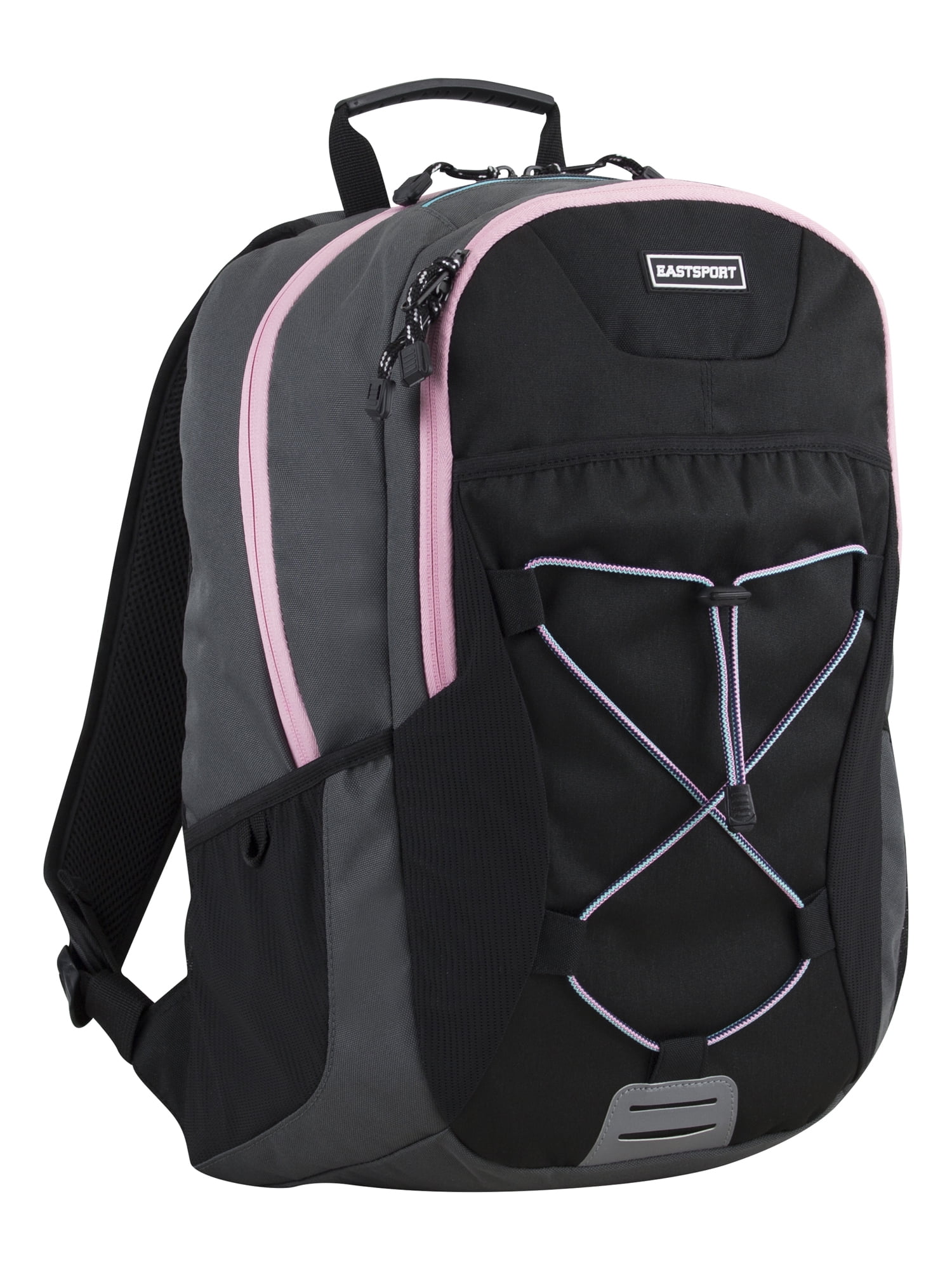 Eastsport Unisex Summit Bungee Backpack, Charcoal