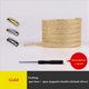 thumbnail image 1 of Cordones magnéticos elásticos sin cordones para zapatos, zapatillas creativas especiales, cordones para botas, cordones para niños y adultos, cordones perezosos Unisex Gao Jinjia LED, 1 of 2