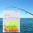 thumbnail image 4 of T-Tail Swimbait Soft Plastic Fishing Lures with Scent 1g-4g Lead Head Hook Tail Tail, 4 of 6