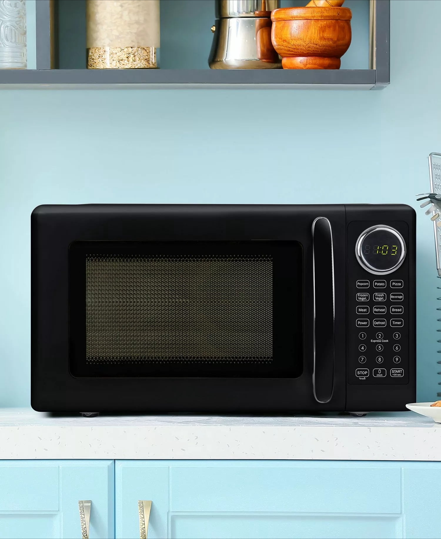 Retro 0.7 Cu. Ft. Microwave Oven