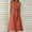 Orange, variant on Zorckvet Cotton Linen Dresses for Women Plus Size Sundresses Sleeveless Vacation with Pockets Fashion Womens Dress Casual