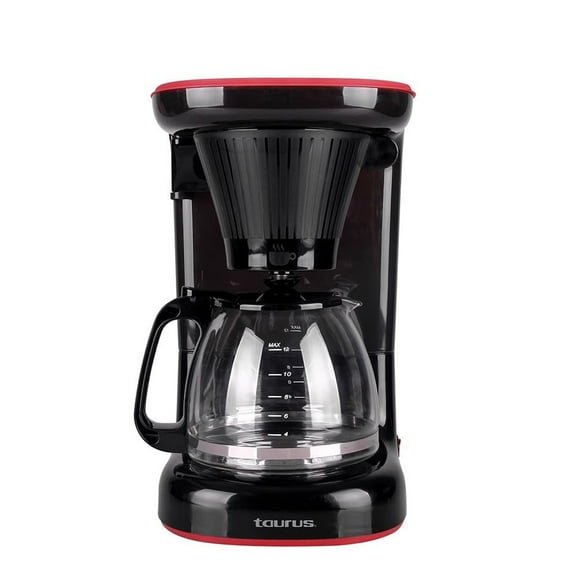Cafetera Taurus para 12 Tazas Negro
