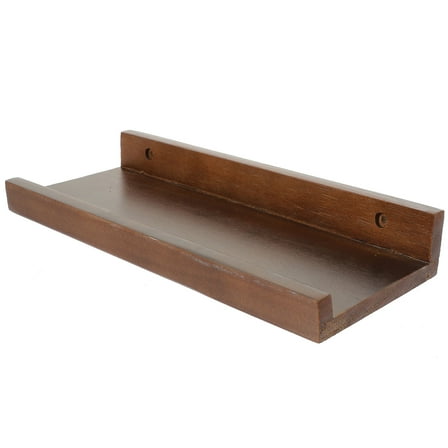 Toyvian Wood Wall Shelves Farmhouse Wall Shelf Minimalist 1Set