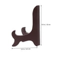thumbnail image 3 of Tea Cake Stand White Tea Pu'er Tea Shelf Display Stand Tea Cake Rack Plate Display Stand Desktop Holder for Shop, 3 of 9