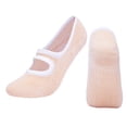 thumbnail image 2 of Calcetines Calcetines Deportivos Calcetines de de Baile para Mujeres Niñas - Beige, tamaño DYNWAVEMX Calcetines antideslizantes de yoga, 2 of 5