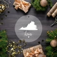 thumbnail image 2 of Koyal Wholesale US State Round Clear Acrylic Christmas Ornament, Virginia Home, Long Distance Christmas Ornament Ideas, 2 of 5