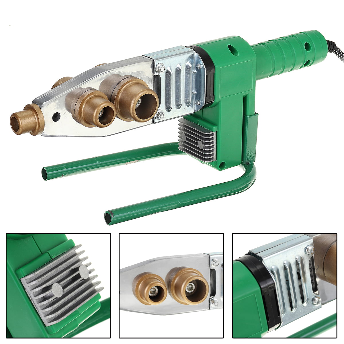 Full Automatic Electric Heating Green For PB PPR PE PP Tube Pipe Welding 