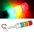 thumbnail image 1 of LED Stack Tower Light, 3528 Lamp Beads Column Signal Tower Indicator Lamp 3 Layer Industrial Uniform Heat Dissipation  for Warning 12V,24V, 1 of 7