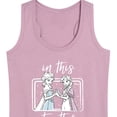 thumbnail image 3 of Frozen - Winter - Anna & Elsa In This Together - Women's Racerback Tank Top, 3 of 5