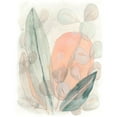 thumbnail image 3 of Vess, June Erica 15x18 Black Modern Framed Museum Art Print Titled - Leaf Scatter I, 3 of 5