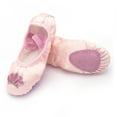 thumbnail image 6 of HNMKIU Ballet Sneakers for Kids Warm Dance Shoes for Ballet Performance Indoor Yoga Practice Rose Gold-a,3-3.5 Years, 6 of 6
