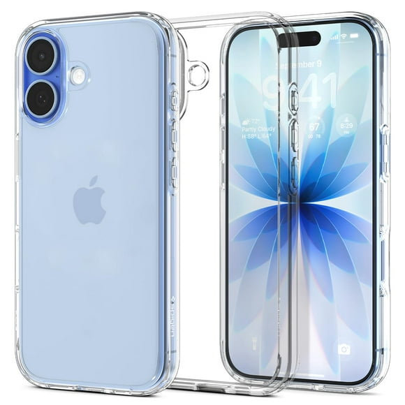 Funda Spigen Ultra Hybrid para iPhone 17 - Transparente