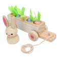 thumbnail image 4 of Coche de juguete a juego con rábano para niños pequeños, Coche a juego con rábanos para niños pequeños, juguetes educativos de madera para coches de zanahoria, juguetes educativos de madera el, 4 of 9