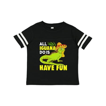 

Inktastic Iguana Funny Pet Gift Toddler Boy or Toddler Girl T-Shirt