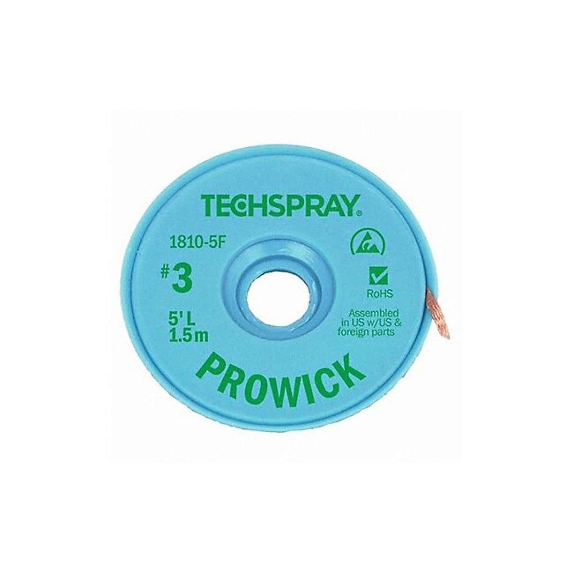 Techspray TECHSPRAY No.3 Desoldering Braid 18105F