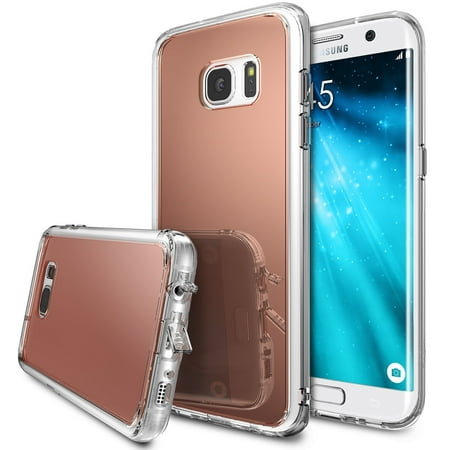 Ringke Mirror Case For Samsung Galaxy S7 Edge Rose Gold Walmartcom