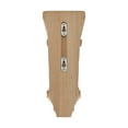 thumbnail image 5 of 12-1/2 in. x 5-3/8 in. x 5-5/8 in. Unfinished Large North American Solid Cherry Classic Traditional Plain Wood Corbel, 5 of 6