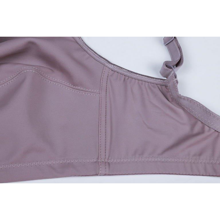 YWDJ Nursing Bras Women Plus Size Seamless Push Up Lace Sports Bra  Comfortable Breathable Base Tops Underwear Purple 95E 
