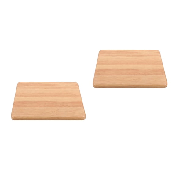 Masteelf 2-Pack Wooden Chair Seat Replacement, Wood Stool Seat Parts for Home Chairs and Furniture Repair