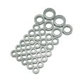 thumbnail image 2 of kusrkot Jeu de Roulements à Billes en Métal 34Pcs pour le Remplacement de Modification de Voiture RC à l'Échelle 1:12, 2 of 8