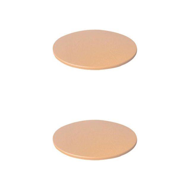Matsuzay Mantel impermeable para comedor, mantel a prueba de aceite con bordes, cubierta elástica de Color sólido, cocina, barra de fiesta Gris 2piezas Matsuzay CBP487750