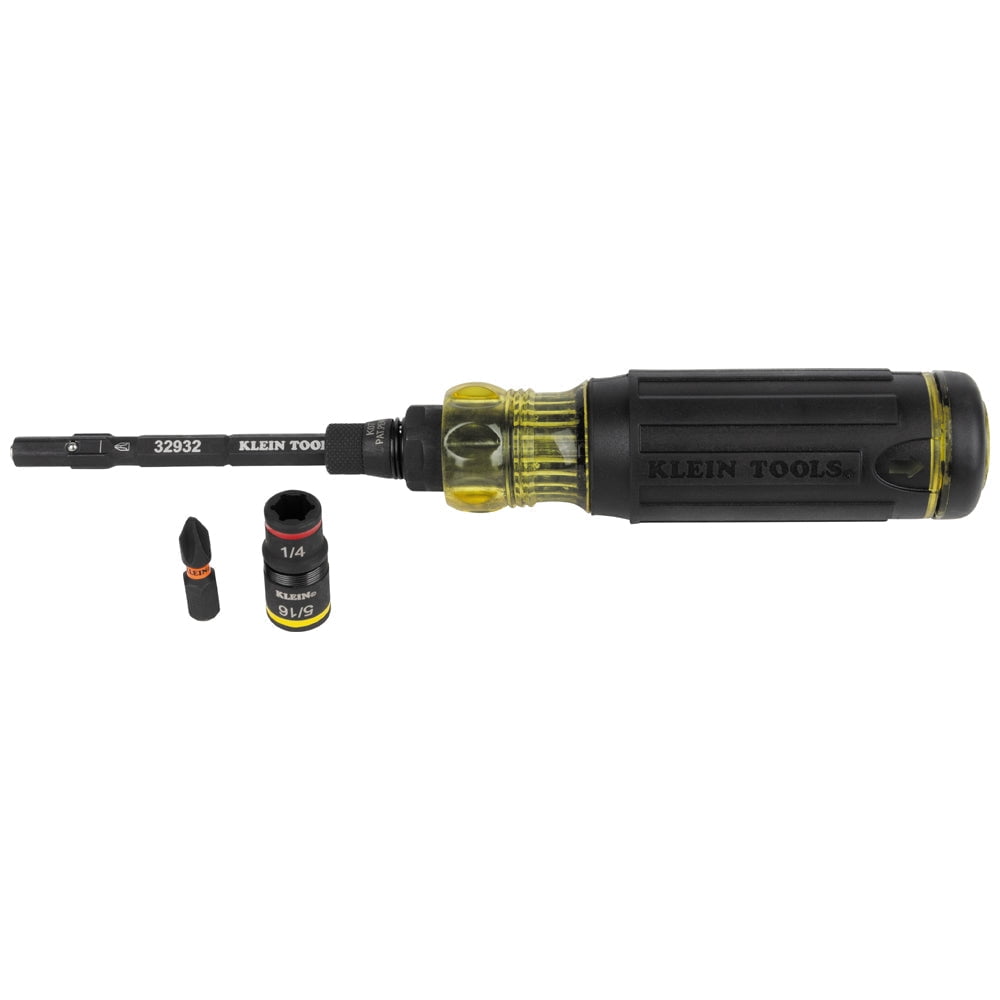 Klein Tools 32516HD KNECT 16-in-1 Impact Rated Hybrid Screwdriver & Nut