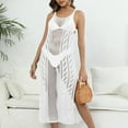 thumbnail image 5 of Teissuly Women’s Bathing Suit Cover Up For Beach Pool Swimwear Crochet Dress, 5 of 6