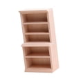thumbnail image 1 of Mini librería para casa de muñecas, estante para dormitorio, Micro paisaje, hogar, sala de estar, escena de vida, cocina, decoración 1/12, juego de si perfke Estante flotante de casa de muñecas, 1 of 9
