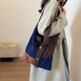 thumbnail image 2 of Bolso de mano tejido GEEK para mujer, bolso de hombro tejido, diseño lujoso, bolso de mano moderno de gran capacidad, bolso de viaje bohemio para mujer, nuevo, 2 of 5