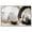 Silver Frame, variant on Another Dimension Framed High-Gloss Acrylic Glass Wall Art Black White Gold Abstract by Art Remedy, Gold Frame, 36 x 24